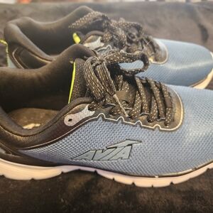 Avia Blue and Black Running Sneakers